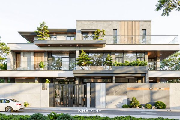 Biệt Thự Hiện Đại Xanh: Nơi Đẳng Cấp Gặp Gỡ Thiên Nhiên