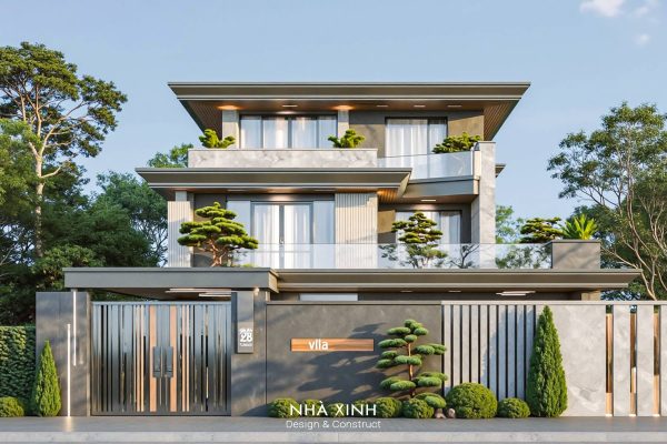 Không Gian Sống Thời Thượng: Biệt Thự Hiện Đại Cho Người Dẫn Đầu