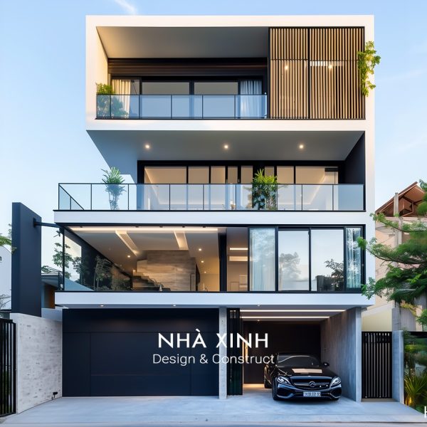 Không Gian Sống Hiện Đại: Nhà Phố Đẹp Chuẩn Mực Thời Thượng
